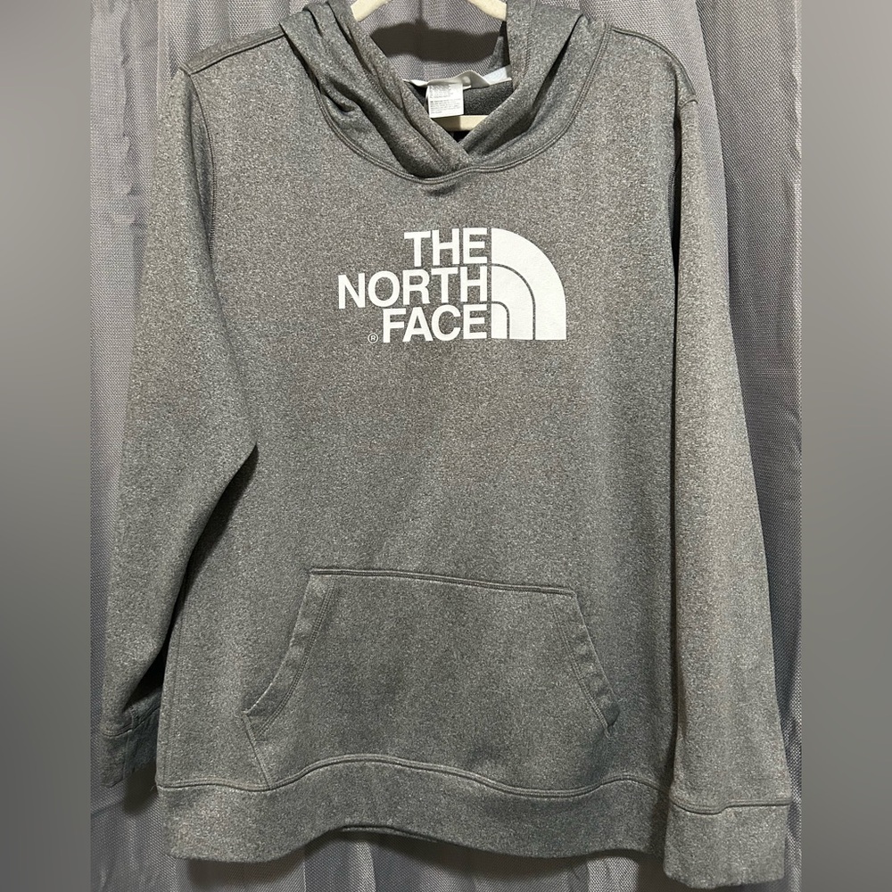 Women’s Gray North Face Hoodie